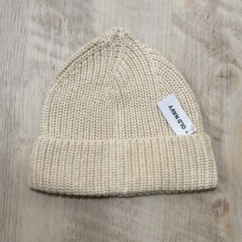 Old Navy Kids' Beige Knit Hat